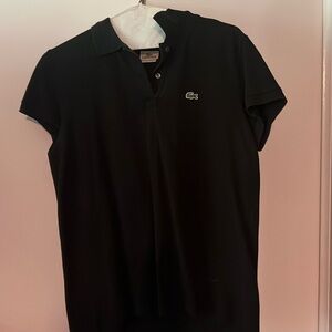Lacoste women’s black polo